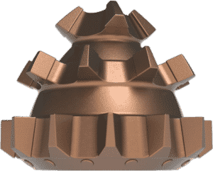 HDD Tooling - HDD Hole Openers - Milled Tooth Cone | Century Products Inc